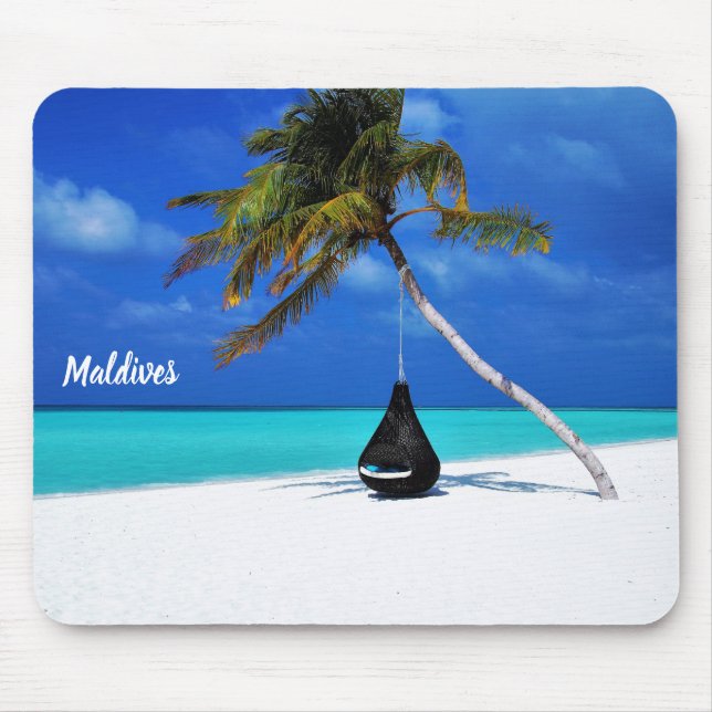 Schöne Malediven Mousepad (Vorne)