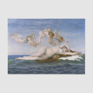 Schöne Malerei Die Geburt der Venus Decoupage Seidenpapier