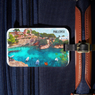 Schöne Mallorca Spanien Baleares Insel Gepäckanhänger