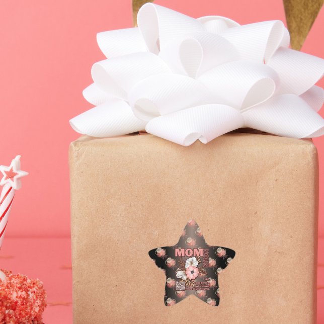 Schöne Mama-Auswahl überall Stern-Aufkleber (Von Creator hochgeladen)