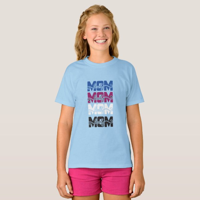 Schöne Mama T-Shirt (Vorne ganz)