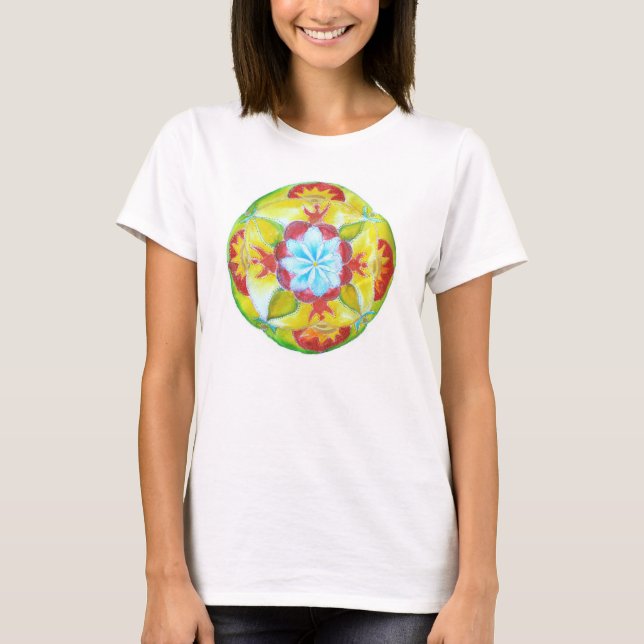 Schöne Mandala Art Zeichnend Tank Top (Vorderseite)