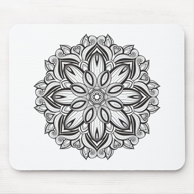 Schöne Mandala Mousepad (Vorne)