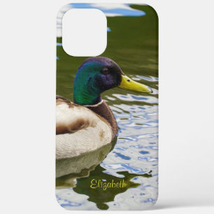 Schöne männliche Stockente Personalisiert Case-Mate iPhone Hülle