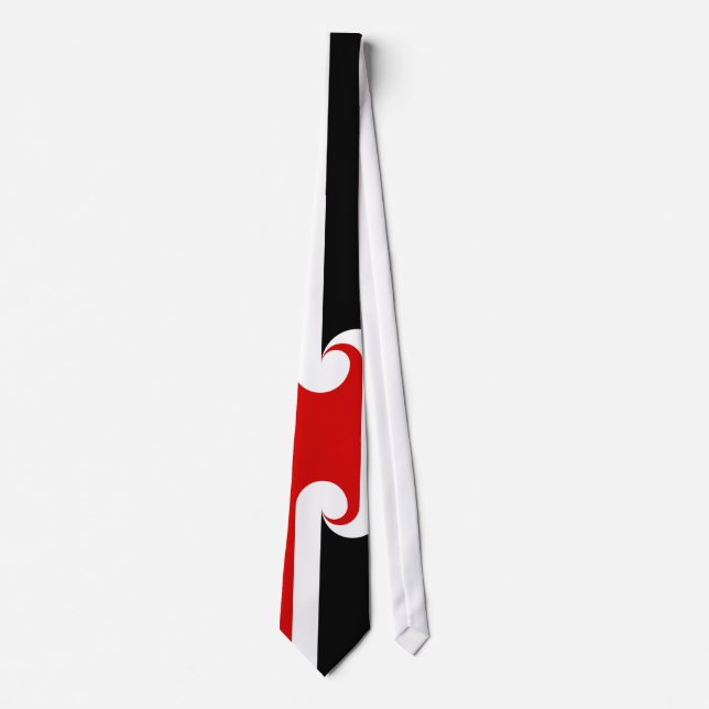 Schöne Maori- Flagge Krawatte (Vorderseite)