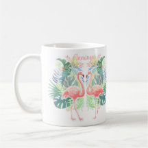 Schöne Märchen für zwei Flamingo Tropical Blume