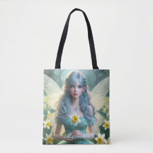 Schöne März Fairy in Daffodien Tasche