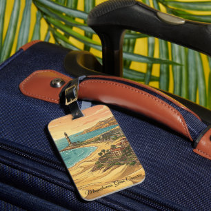 Schöne Maspalomas Gran Canaria Dünen Landschaft Gepäckanhänger