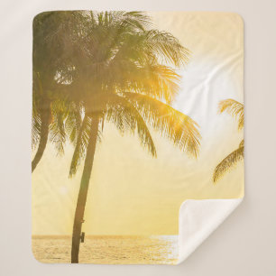 Schöne Meereslandschaft mit Silhouette c Sherpadecke