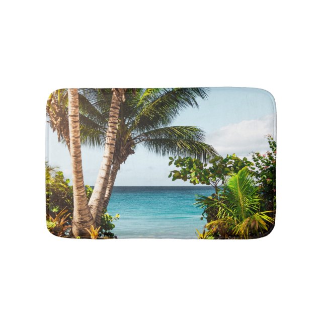 Schöne Meereslebewesen Badematte (Vorderseite)