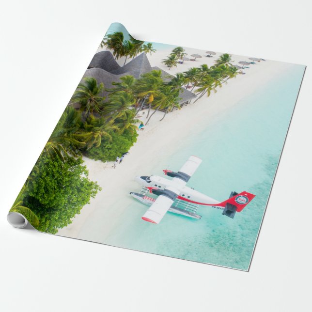 Schöne Meerestiere Geschenkpapier (Ungerollt)
