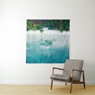 Schöne Meerestiere Wandteppich