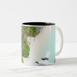 Schöne Meerestiere Zweifarbige Tasse