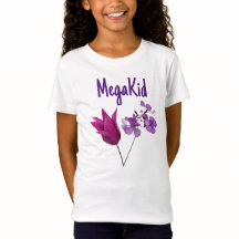 Schöne Mega Kid hübsch rosa Tulpe lila Blüte