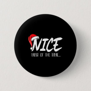 Schöne meiste Zeit lustige Weihnachtspaare Match Button