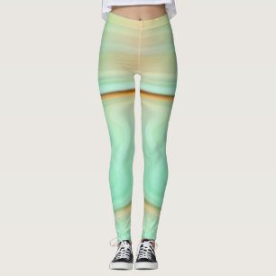 Schöne Mint Gradient Leggings