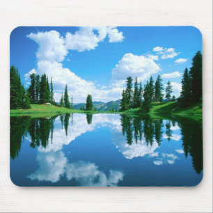 Schöne Mirror Lake Mouse Mat Mousepad