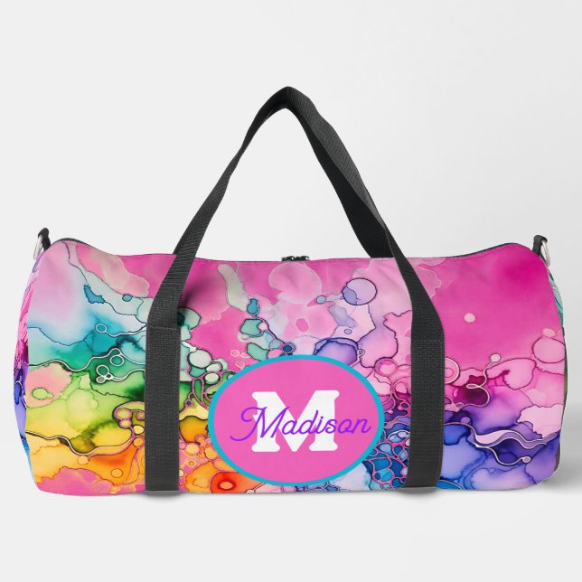 Schöne mit Monogramm Tasche (Vorderseite)