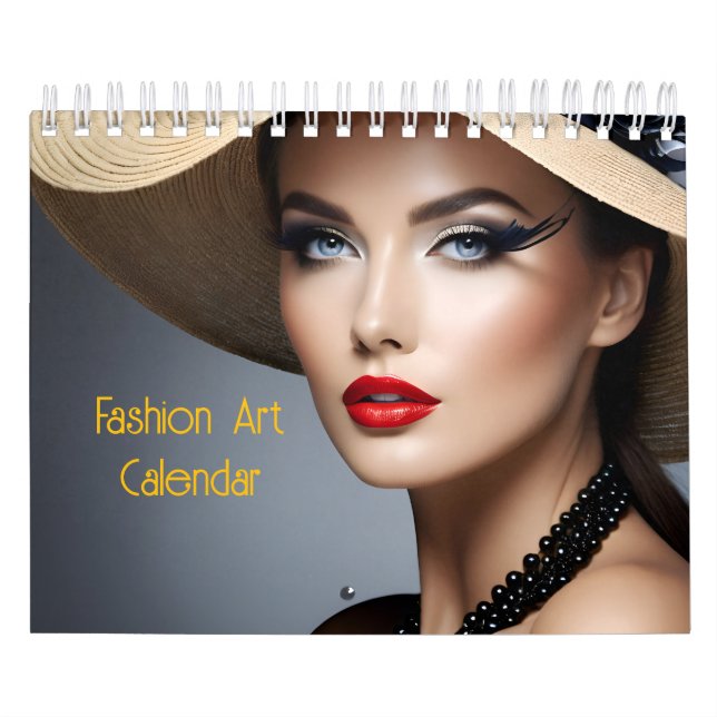 Schöne Modefrau ArtCalendar Kalender (Titelbild)
