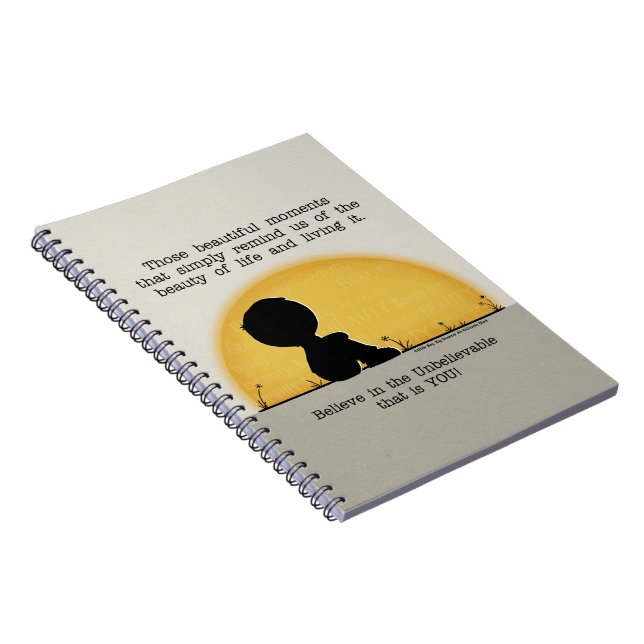 Schöne Momente Notizblock (Rechte Seite)