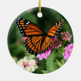 Schöne Monarch-Schmetterlings-Keramik-Verzierung Keramik Ornament