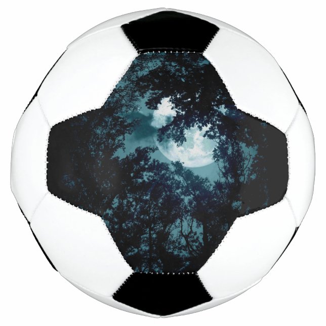 Schöne Mondglühen Fußball (Vorderseite)