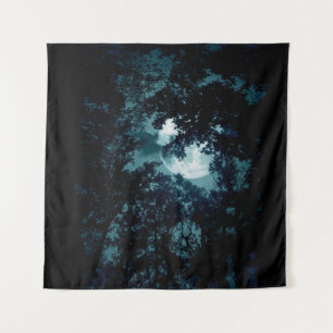 Schöne Mondglühen Wandteppich