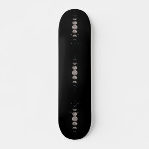 Schöne Mondphasen Skateboard
