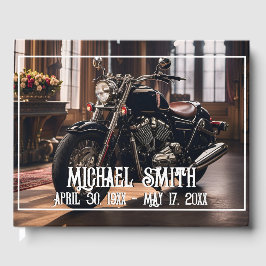 Schöne Motorradfeier Gästebuch