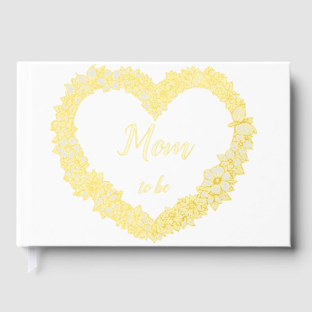 Schöne Mutter, die Foto ist Gästebuch (Vorderseite)