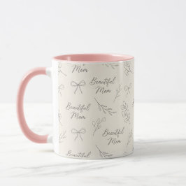 Schöne Mutter Tasse