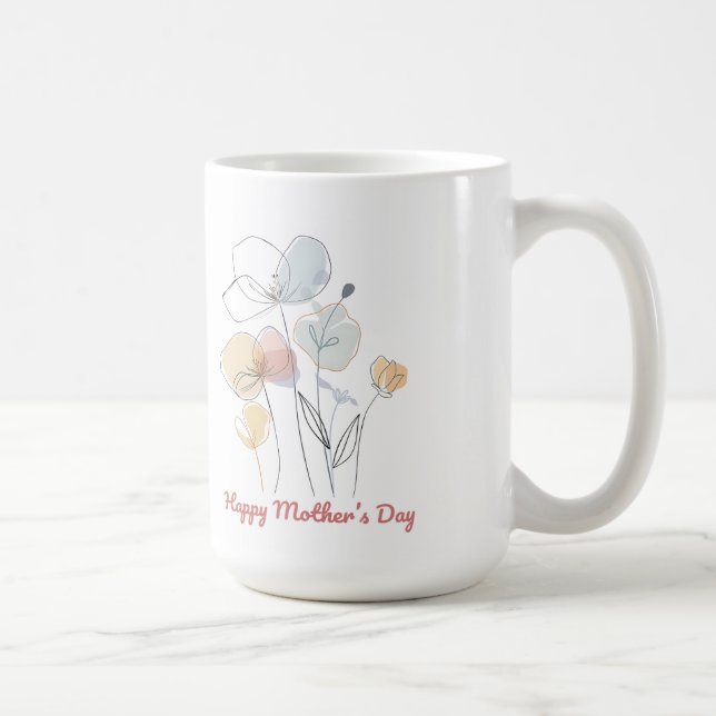 Schöne Muttertagsreise Kaffeetasse (Rechts)