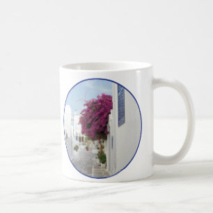 Schöne Mykonos Kaffeetasse