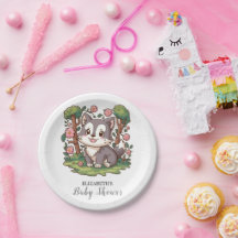 Schöne Mystical Wolf Babydusche