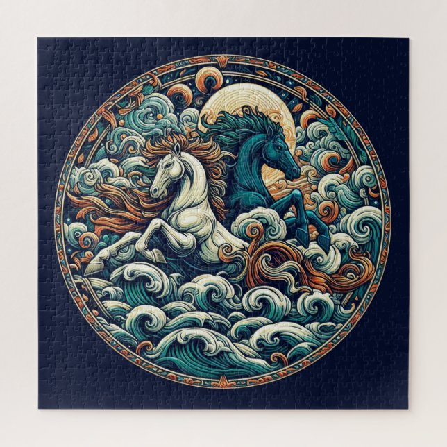 "Schöne mystische Pferde" 31 (Vertikal)