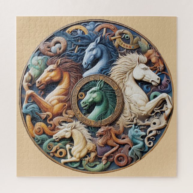 "Schöne mystische Pferde" 39 (Vertikal)