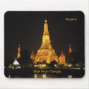 Schöne nächtliche Ansicht von Bangkok Mousepad