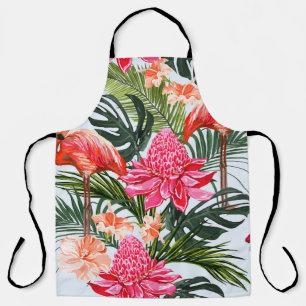 Schöne nahtlose Blumen-Sommer-Pattern-Hintergrund Schürze