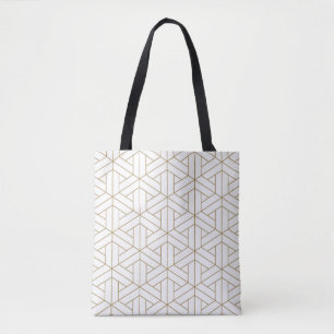 Schöne nahtlose Muster japanische Shoji Kumiko, Tasche
