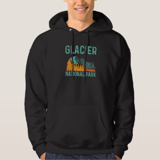Schöne Natur Urlaub Glacier-Nationalpark Hoodie