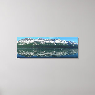 Schöne Naturfotografie der Alaskaküste Leinwanddruck