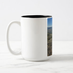Schöne Naturlandschaft Zweifarbiges Kaffeetasse