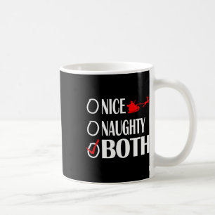 Schöne, naughe Weihnachten Beide lustig Kaffeetasse