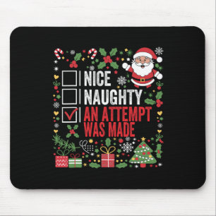 Schöne Naughty ein Versuch gemacht wurde lustige W Mousepad