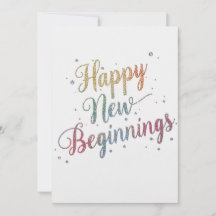 Schöne Neujahrs-Feiertag-Flachkarte