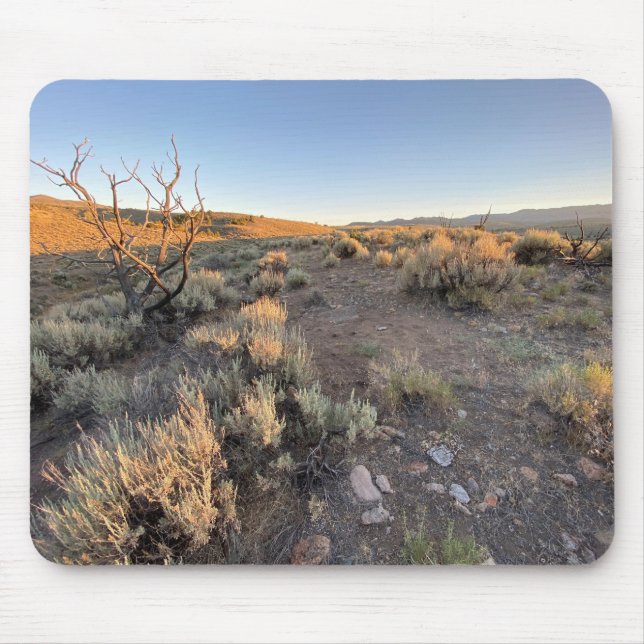 Schöne Nevada Wüste Mousepad (Vorne)