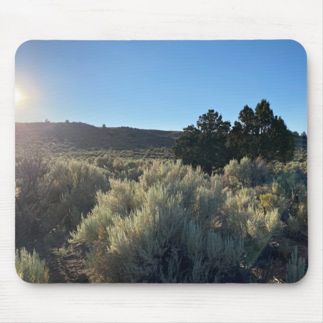 Schöne Nevada Wüste Mousepad (Vorne)