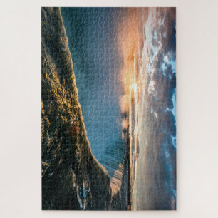 Schöne Niagarafälle bei Sonnenaufgang