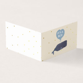 Schöne Niedliche Whale Baby Dusche Ihr Junge
