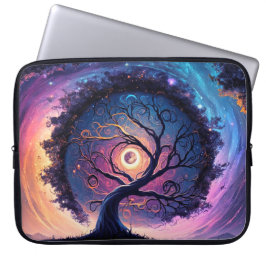 Schöne Night Sky Illustration Laptopschutzhülle